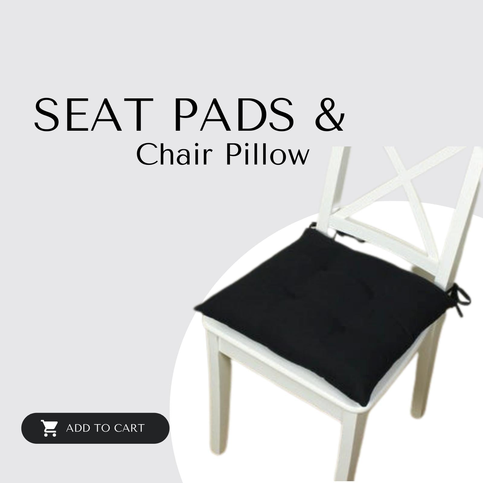 Chair Seat Pads Cushions Tie on Dining Garden Room Kitchen Patio Cushion