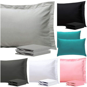 PILLOW CASE LUXURY CASES 100% COTTON