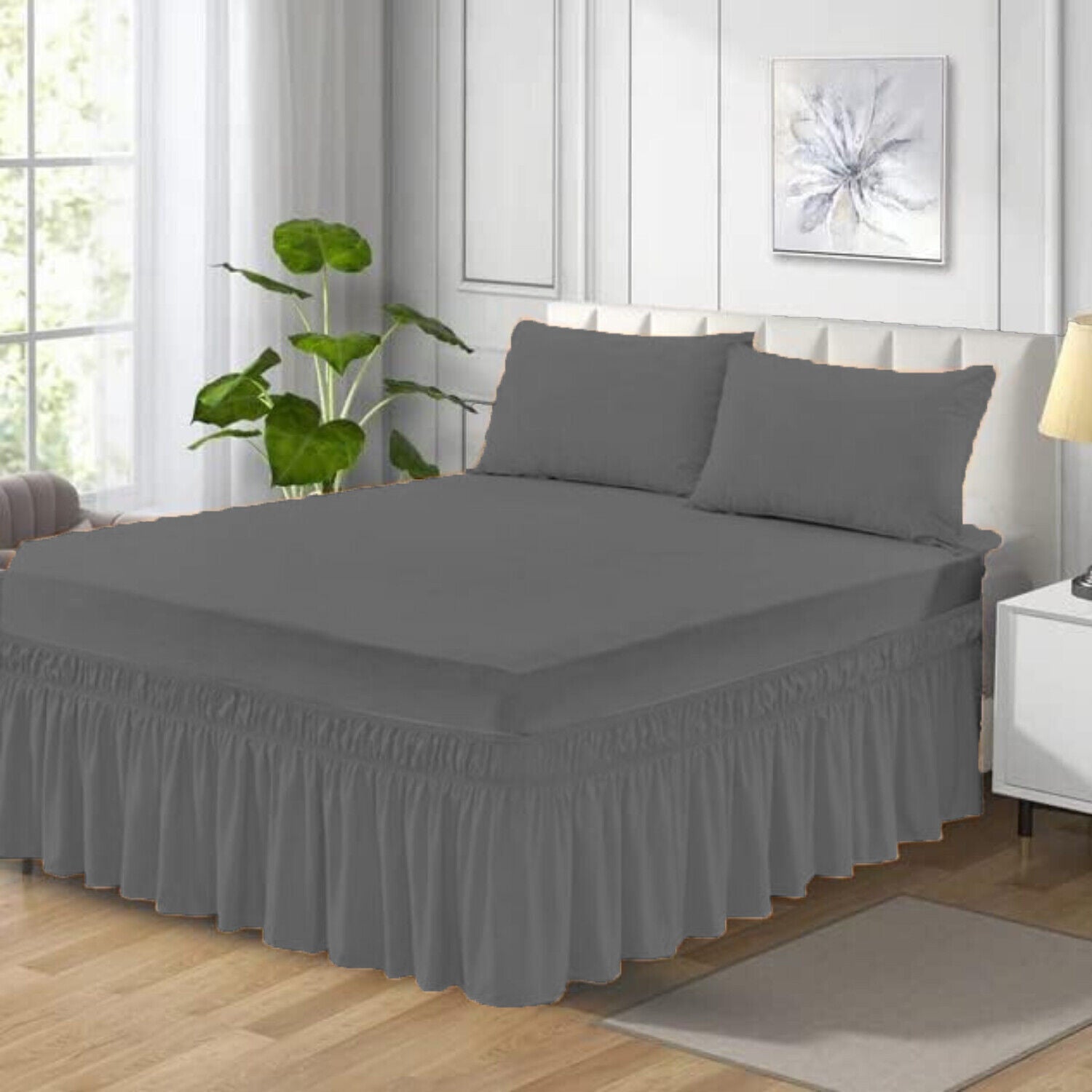 Plain Dyed FITTED VALANCE SHEET